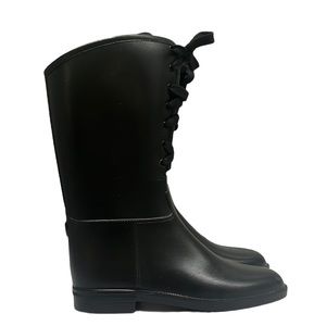 Naot Black Sporty Dafna Rain Boots Size 8